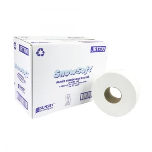 2 Ply Virgin Paper Jumbo Roll Tissue - Snowsoft