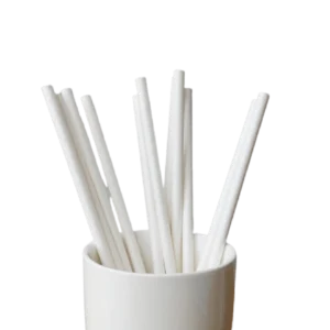product-grid-gallery-item 8" Paper Straw - White